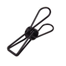 Weili stainless steel black clothes pegs